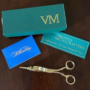 Williamsburg Scissors Candlesnuffer by Virginia Metalcrafters